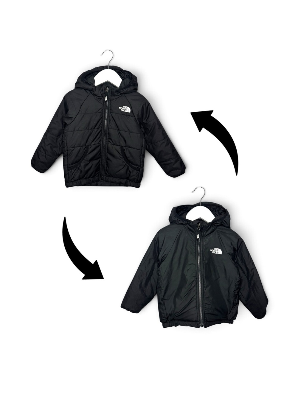 🍂 The North Face Kids Reversible Jacket size 2T